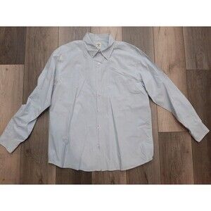 Old Navy long sleeve shirt button up light blue Sz Large